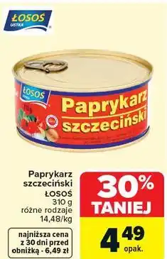 Carrefour Paprykarz szczeciński ŁOSOŚ oferta