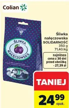 Carrefour Śliwka nałęczowska SOLIDARNOŚĆ oferta