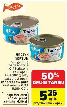 Carrefour Tuńczyk NEPTUN oferta