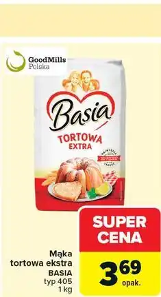 Carrefour Mąka tortowa ekstra BASIA oferta