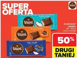 Carrefour Czekolada WAWEL różne rodzaje oferta