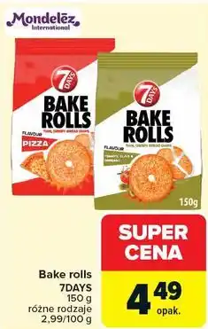 Carrefour Bake rolls 7DAYS oferta
