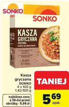 Carrefour Kasza gryczana SONKO oferta