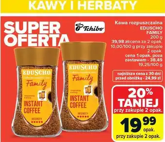 Carrefour Kawa rozpuszczalna EDUSCHO FAMILY oferta