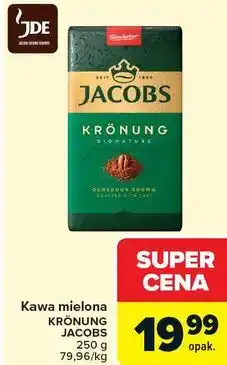 Carrefour Kawa mielona KRÖNUNG JACOBS oferta