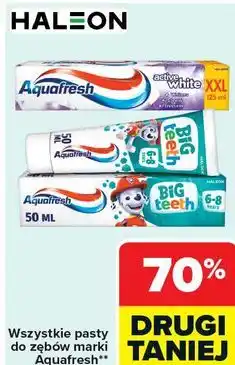 Carrefour Wszystkie pasty do zębów marki Aquafresh oferta