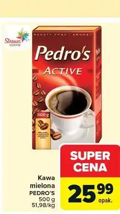 Carrefour Kawa mielona PEDRO'S oferta