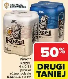 Carrefour Piwo Kozel oferta