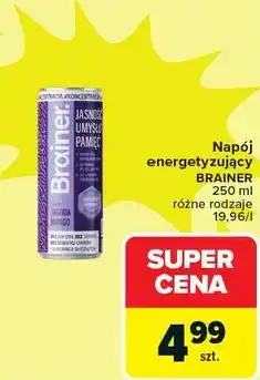 Carrefour Napój energetyzujący BRAINER oferta