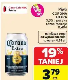 Carrefour Piwo Corona Extra oferta