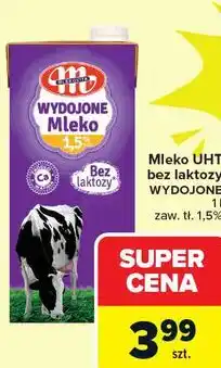 Carrefour Mleko UHT bez laktozy WYDOJONE oferta