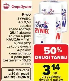 Carrefour Piwo Żywiec oferta
