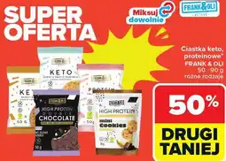 Carrefour Ciastka keto, proteinowe* FRANK & OLI oferta