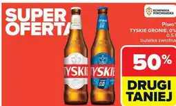 Carrefour Piwo* TYSKIE GRONIE, 0% 0,5 l butelka zwrotna oferta