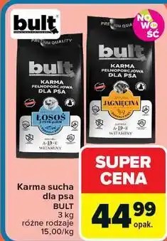 Carrefour Karma sucha dla psa BULT oferta