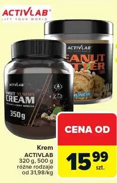 Carrefour Krem ACTIVLAB 320 g, 500 g, różne rodzaje oferta