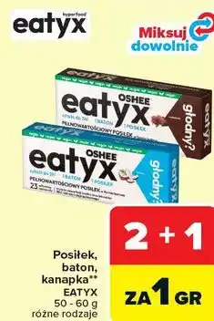 Carrefour Posiłek, baton, kanapka** EATYX 50 - 60 g różne rodzaje oferta