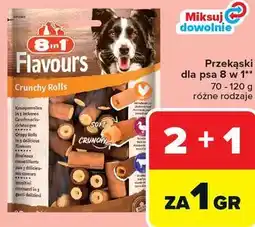 Carrefour Przekąski dla psa 8 w 1** 70 - 120 g różne rodzaje oferta