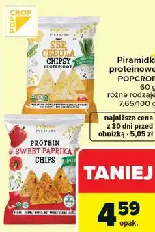 Carrefour Piramidki proteinowe POPCROP oferta