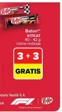 Carrefour Baton KITKAT różne rodzaje oferta