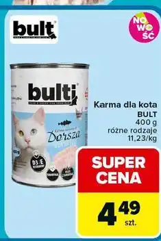 Carrefour Karma dla kota BULT oferta