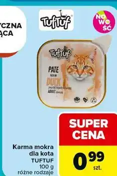 Carrefour Karma mokra dla kota TUFTUF oferta
