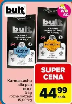 Carrefour Karma sucha dla psa BULT oferta