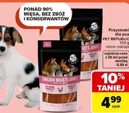 Carrefour Przysmaki dla psa PET REPUBLIC oferta