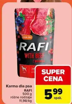 Carrefour Karma dla psa RAFI oferta