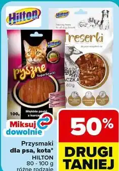 Carrefour Przysmaki dla psa, kota HILTON oferta