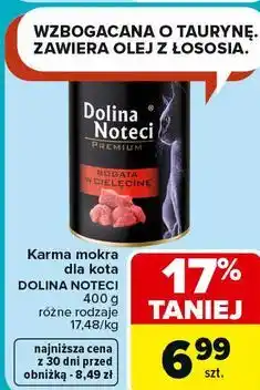 Carrefour Karma mokra dla kota DOLINA NOTECI oferta