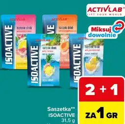 Carrefour Saszetka ISOACTIVE 31,5 g różne rodzaje oferta