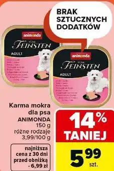 Carrefour Karma mokra dla psa ANIMONDA oferta