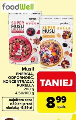 Carrefour Musli ENERGIA, ODPORNOŚĆ, KONCENTRACJA PURELLA oferta