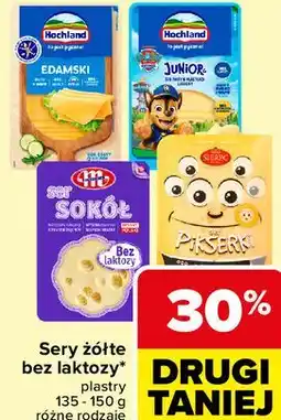Carrefour Sery żółte bez laktozy * plastry oferta