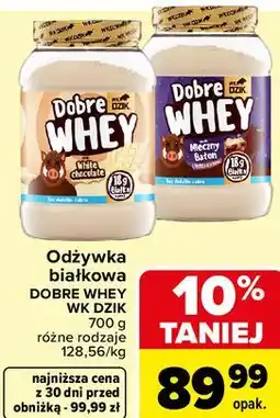 Carrefour Odżywka białkowa DOBRE WHEY WK DZIK oferta