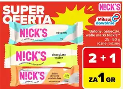Carrefour Batony, babeczki, wafle marki N!CK'S oferta