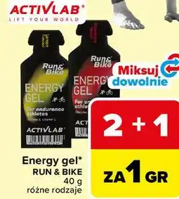 Carrefour Energy gel* RUN & BIKE 40 g różne rodzaje oferta