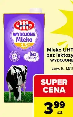 Carrefour Mleko UHT bez laktozy WYDOJONE oferta