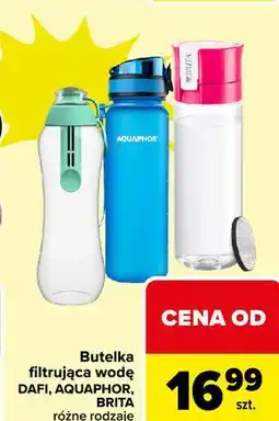 Carrefour Butelka filtrująca wodę DAFI, AQUAPHOR, BRITA oferta