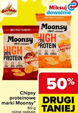 Carrefour Chipsy proteinowe marki Moonsy oferta