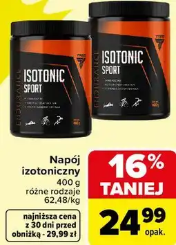 Carrefour Napój izotoniczny ISOTONIC SPORT TREC oferta