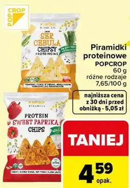 Carrefour Piramidki proteinowe POPCROP oferta