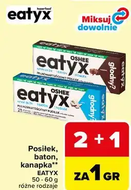 Carrefour Posiłek, baton, kanapka** EATYX oferta