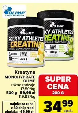 Carrefour Kreatyna MONOHYDRATE OLIMP oferta
