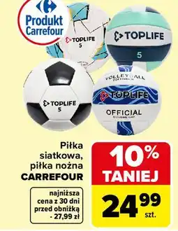 Carrefour Piłka siatkowa, piłka nożna CARREFOUR oferta