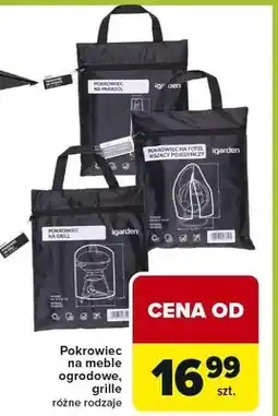 Carrefour Pokrowiec na meble ogrodowe, grille różne rodzaje oferta