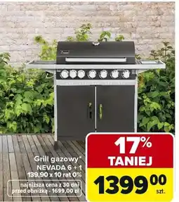 Carrefour Grill gazowy Nevada 6+1 oferta