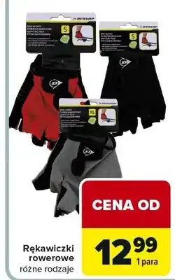 Carrefour Rękawiczki rowerowe różne rodzaje oferta