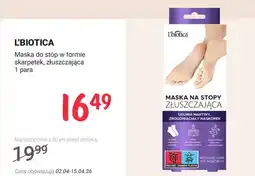 Rossmann Maska do stóp w formie skarpetek, złuszczająca oferta
